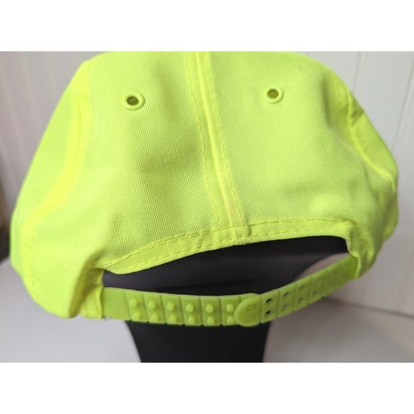 Tropics Bar & Grill Hawaii Yellow Hat Snapback Waikiki Hilton Adjustable Vintage - Picture 3 of 6